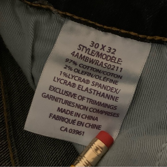 💨🏞 WINDRIVER MEN'S STRAIGHT FIT BLUE JEANS SIZE 30 X 32 💨🏞 - Picture 7 of 8